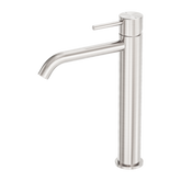 Zen Ss316L Tall Basin Nero Mixer Brushed Nickel